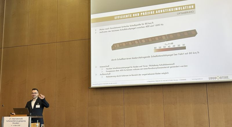 Vortrag LogoMotive auf der 21. Internationalen Schienenfahrzeugtagung Dresden